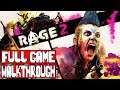 RAGE 2 Full Game Walkthrough - No Commentary (#Rage2 Full Gameplay Walkthrough) 2019