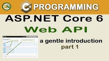 How to write a C# Web API using ASP.NET Core 6.