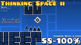 (TOP 20 TSL) THINKING SPACE II 58-100% + Thinking Space II Spam x3 99%