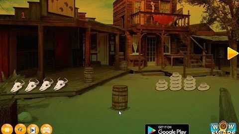 Escape Game Save The Cattle Girl walkthrough Wowescape..