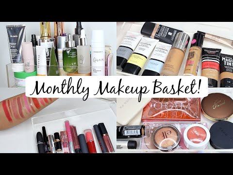 Monthly Makeup Basket! New Makeup + Skincare! - 동영상