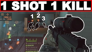1 SHOT 1 KILL SNIPER in Dawnbreaker - Battlefield 4