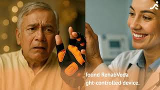 Papa's First Hug Again With RehabVeda's Thought Controlled Device