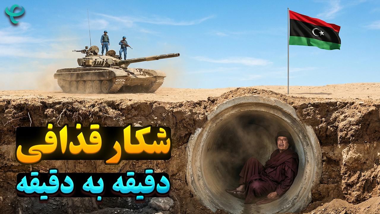 عملیات شکار قذافی توسط آمریکا - دقیقه به دقیقه