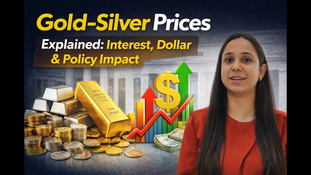 Gold Silver Prices Explained - Interest, Dollar & Policy Impact