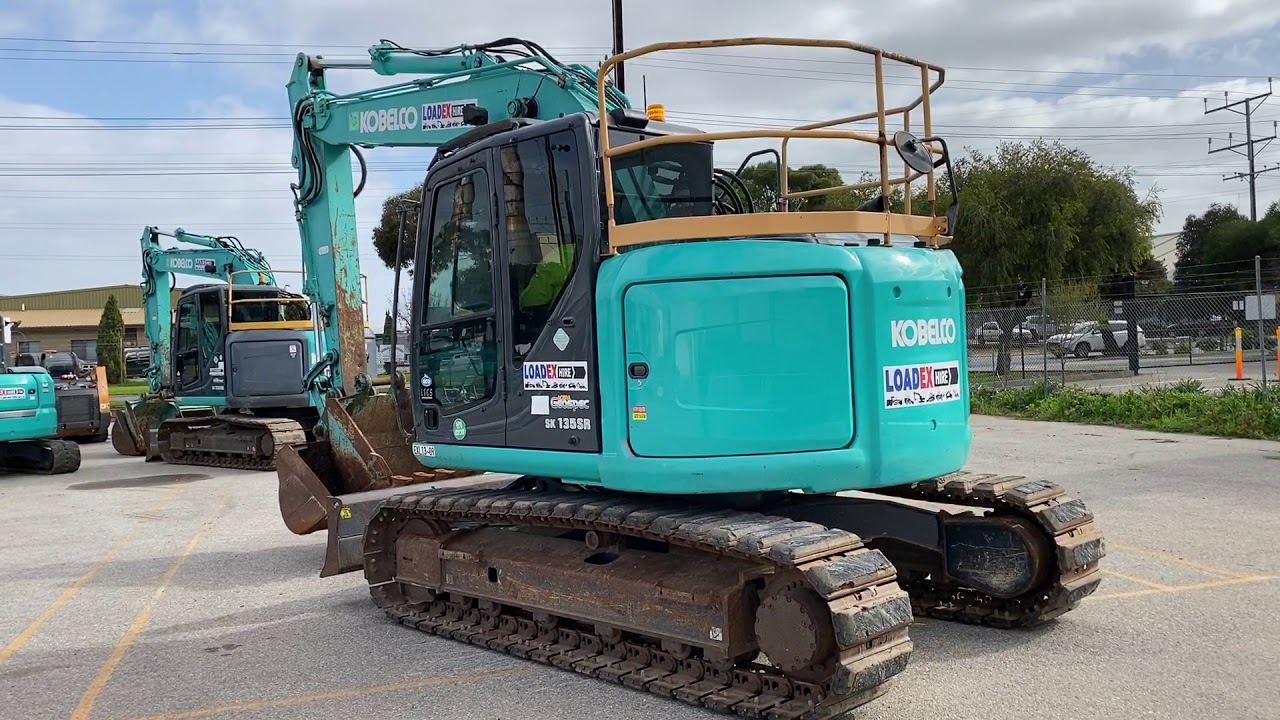 Sale 1434 Lot 4 - 2014 Kobelco SK135SR 2 Acera Geospec Hydraulic Excavator EXL13-09