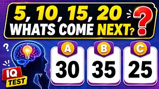 Can You Pass This IQ Test? 🧠 60 Questions Easy to IMPOSSIBLE