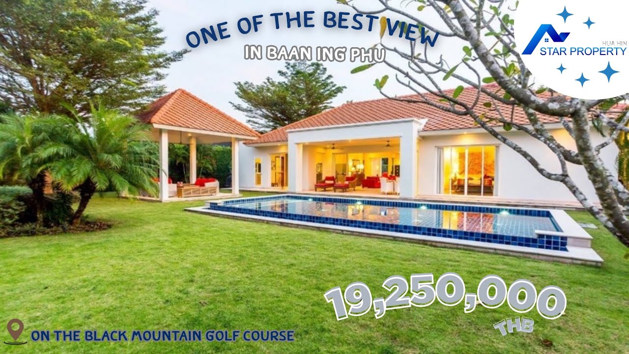 [EP111]🎞️Spacious luxury villa with Mountain View Near Black mountain golf course⛳️ 