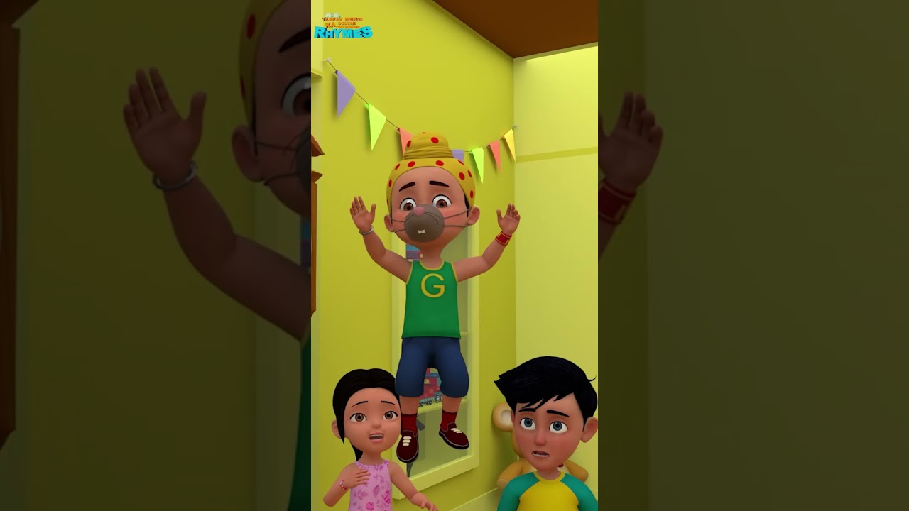 হিকরি ডিকরি ডক 🐭 | Hickory Dickory Dock | Taarak Mehta Ka Ooltah Chashmah Bangla Rhymes