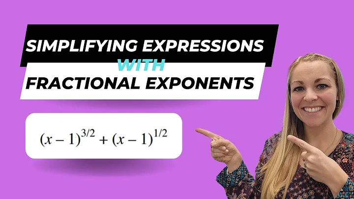 Simplifying Expressions with Fractional Exponents