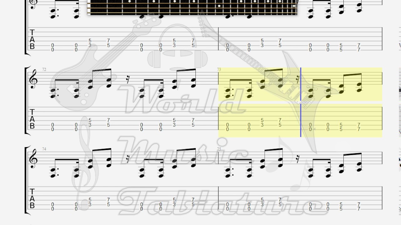 Dot De Project   Stupid GUITAR TAB