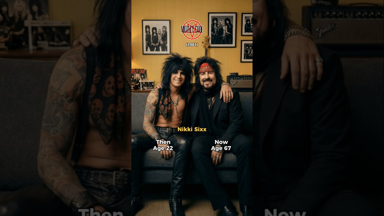 Mötley Crüe Rock Band (1981-2026) Then and Now 🎸