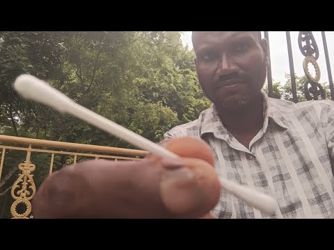 ASMR /  CLOSEUP COTTON BUDS TINGLES 🙏💖💙
