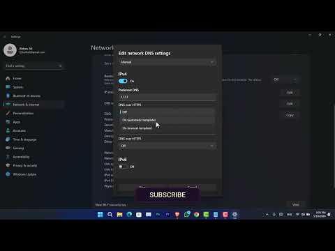 How to enable DNS over HTTPS (DoH) on Windows 11?