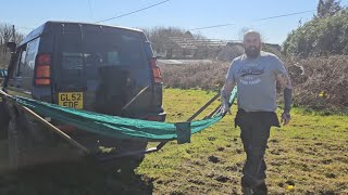 Diy tow hitch hammock for a fat boy 😆