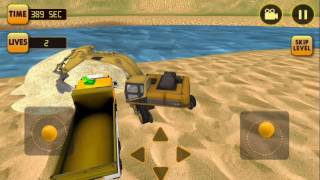 Excavator Simulator River Sand Simulation Android Games Play screenshot 5