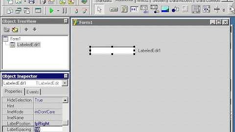 31 Delphi 7 Компоненты LabelEdit, ColorBox