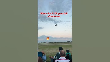 F35 Full Afterburner #youtubeshorts #shorts #subscribe #like #youtuber #airforce #life #sub4sub