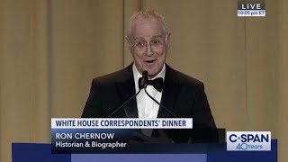 Ron Chernow COMPLETE REMARKS at 2019 White House Correspondents' Dinner (CSPAN)