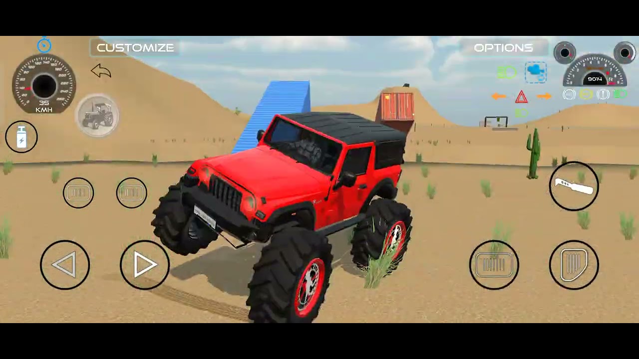 Thar 4×4 modified destroy test 😱