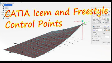 CATIA Icem and Freestyle Control Points Fundamentals