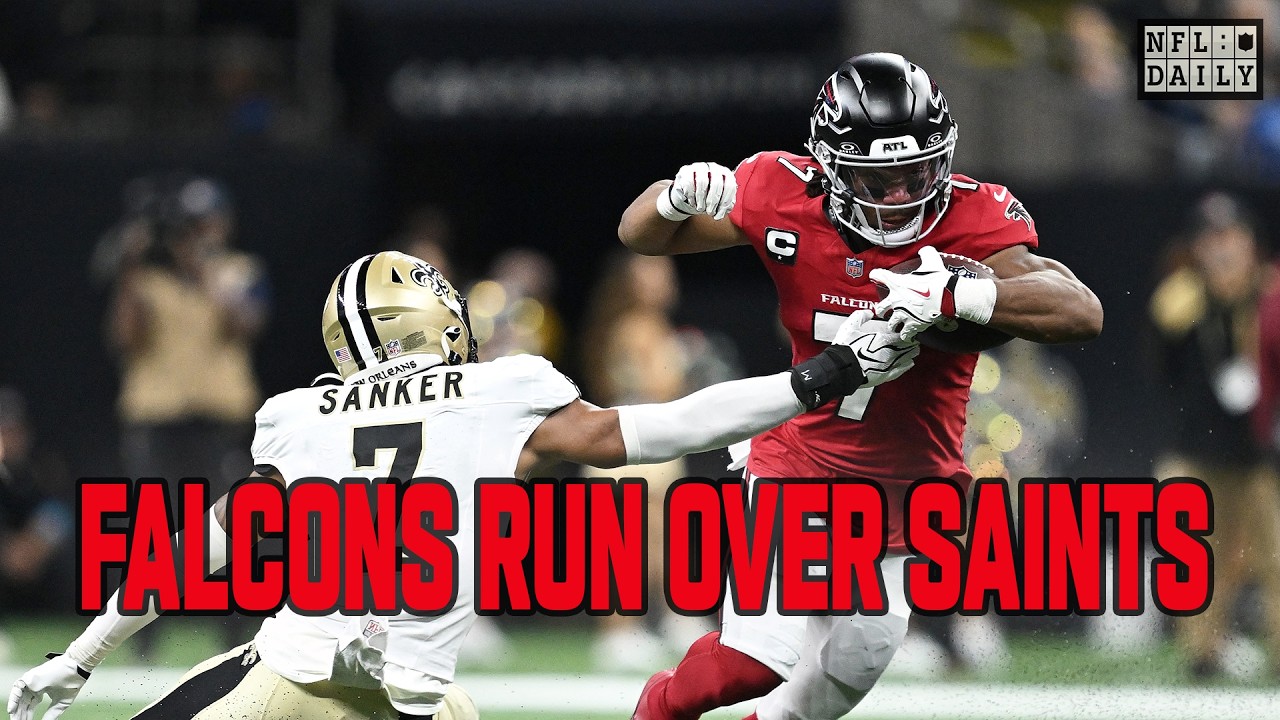 Falcons EMBARRASS Saints on MNF | Bijan Goes Off Again