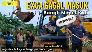 NEGOSIASI ALOT, LAHAN UNTUK JALUR EXCAVATOR, AKSES UTAMA TERHALANG BANGLI #kdm 