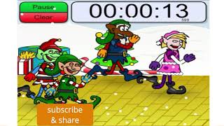 Elf Race!  Christmas Timers