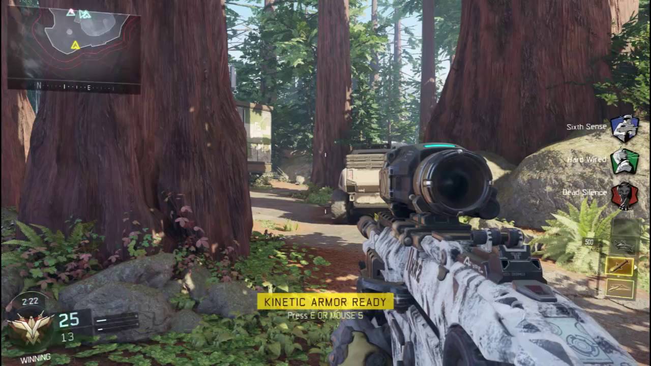 Black Ops 3 - Playing with Bots - Redwood map