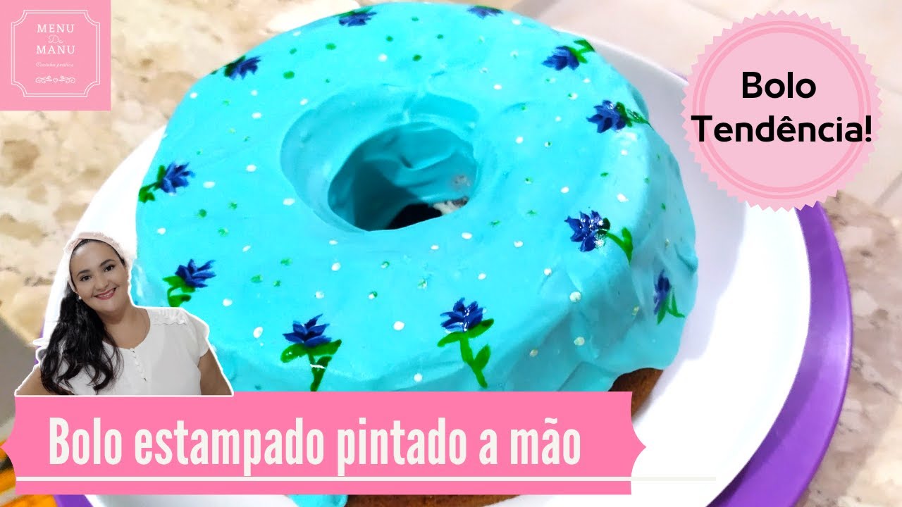 BOLO ESTAMPADO PINTADO A MÃO #bolopintado #boloestampado #boloporcelana