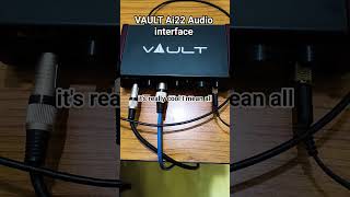 Vault Ai22 Audio interface #shorts #guitar #guitarist #recordingstudio #music #guitarra #recording