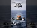 🚁 They lifted a spacecraft out of the ocean… like it was nothing