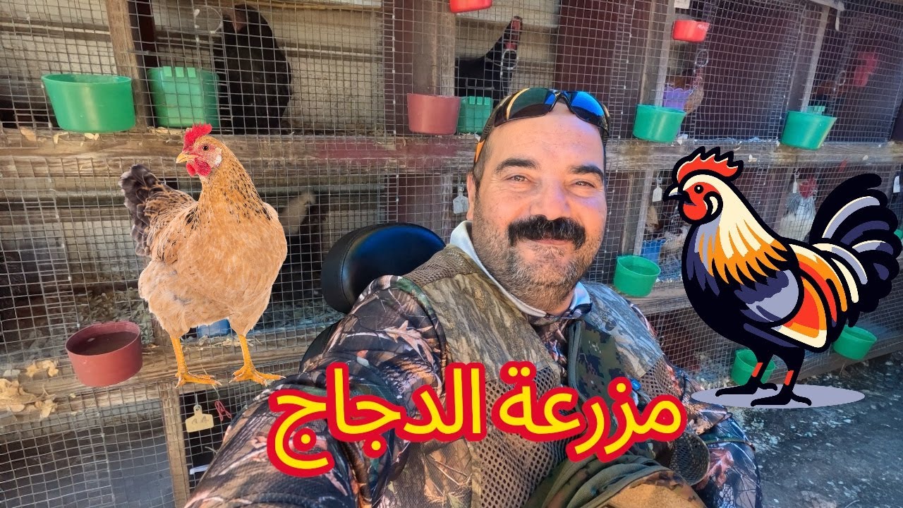 دخلت مزرعة دجاج بأمريكا ... والنتيجة طلعت نار