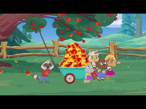 🐰 Забезу. Уши с хвостиком - Мультики для девочек F23