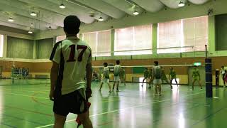 20190714 新日本スポーツ連盟 春季リーグ戦 HANDS vs Team村 set1