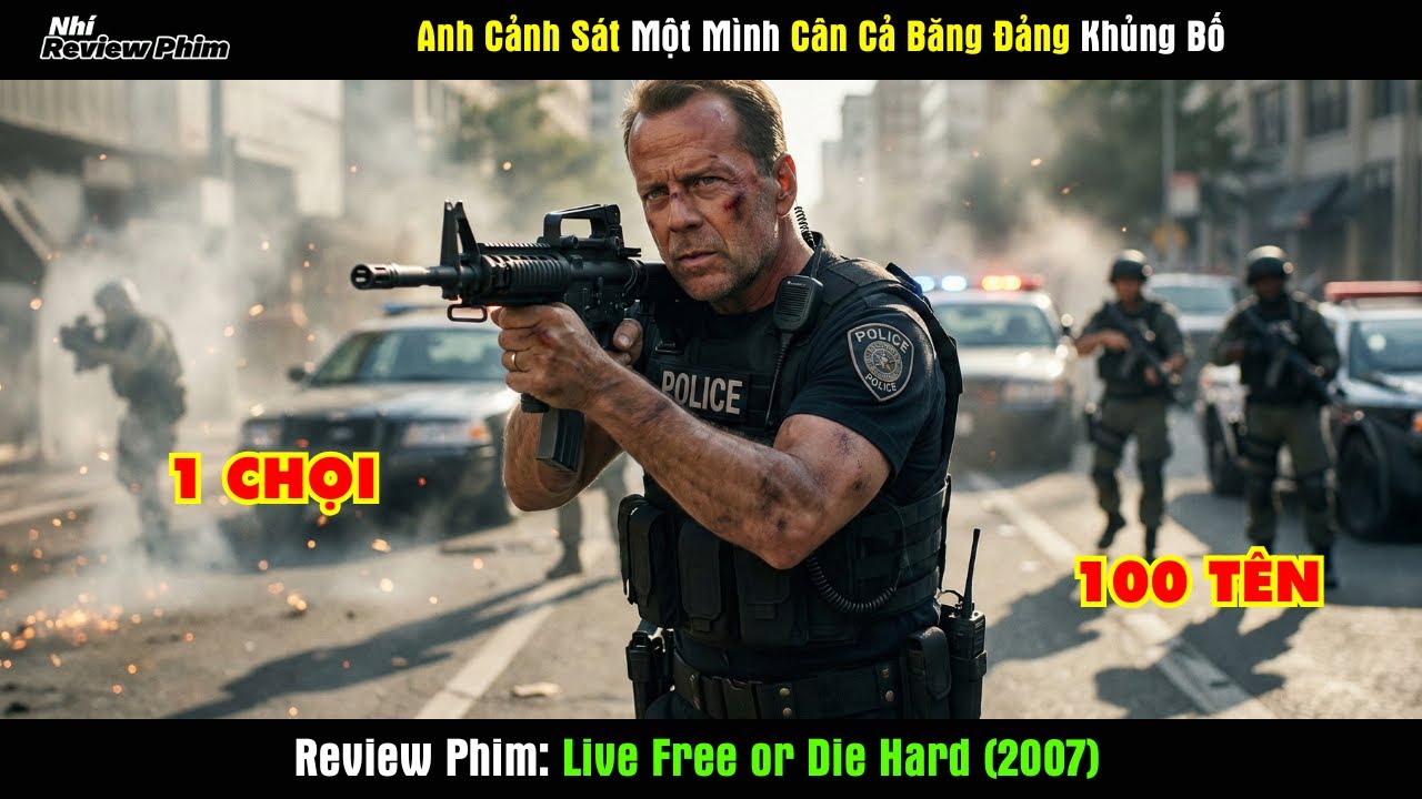 [Review Phim] Anh Cảnh Sát Một Mình Cân Cả Băng Đảng Khủng Bố