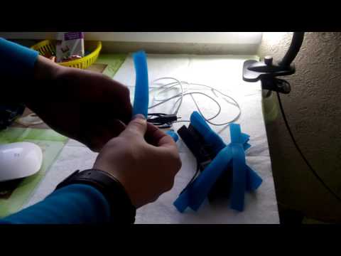 Стяжки липучки для проводов, кабелей посылка из Китая Aliexpress ep2