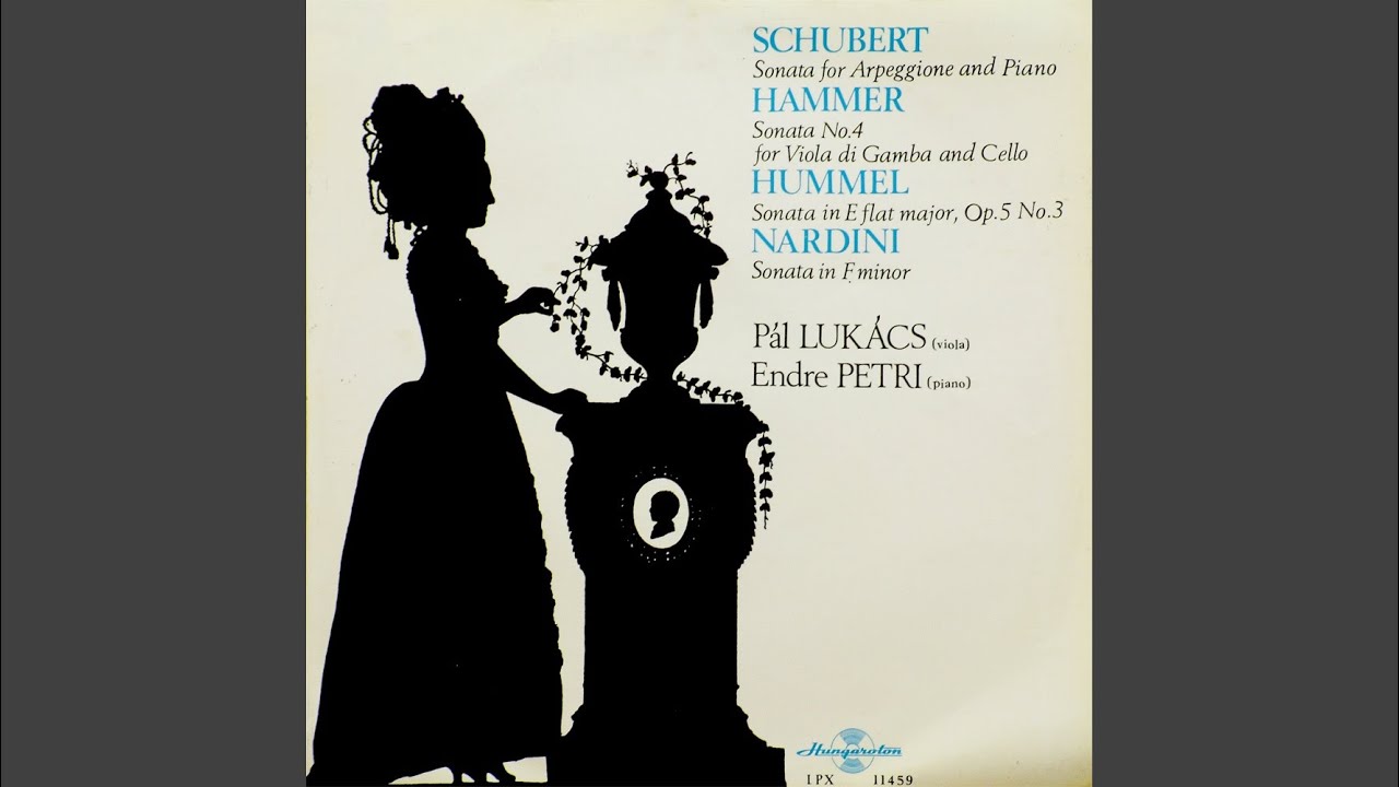 Sonata in F minor II. Andante