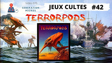 Jeux Cultes : Terrorpods de Psygnosis, sur Atari ST, Amiga, Amstrad CPC, ZX Spectrum, C64, MSX..
