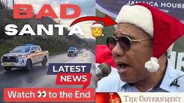 BAD SANTA 🎅 🇯🇲🔥Andrew Holness 🛑 TRICK-LAND TITLE 🤔