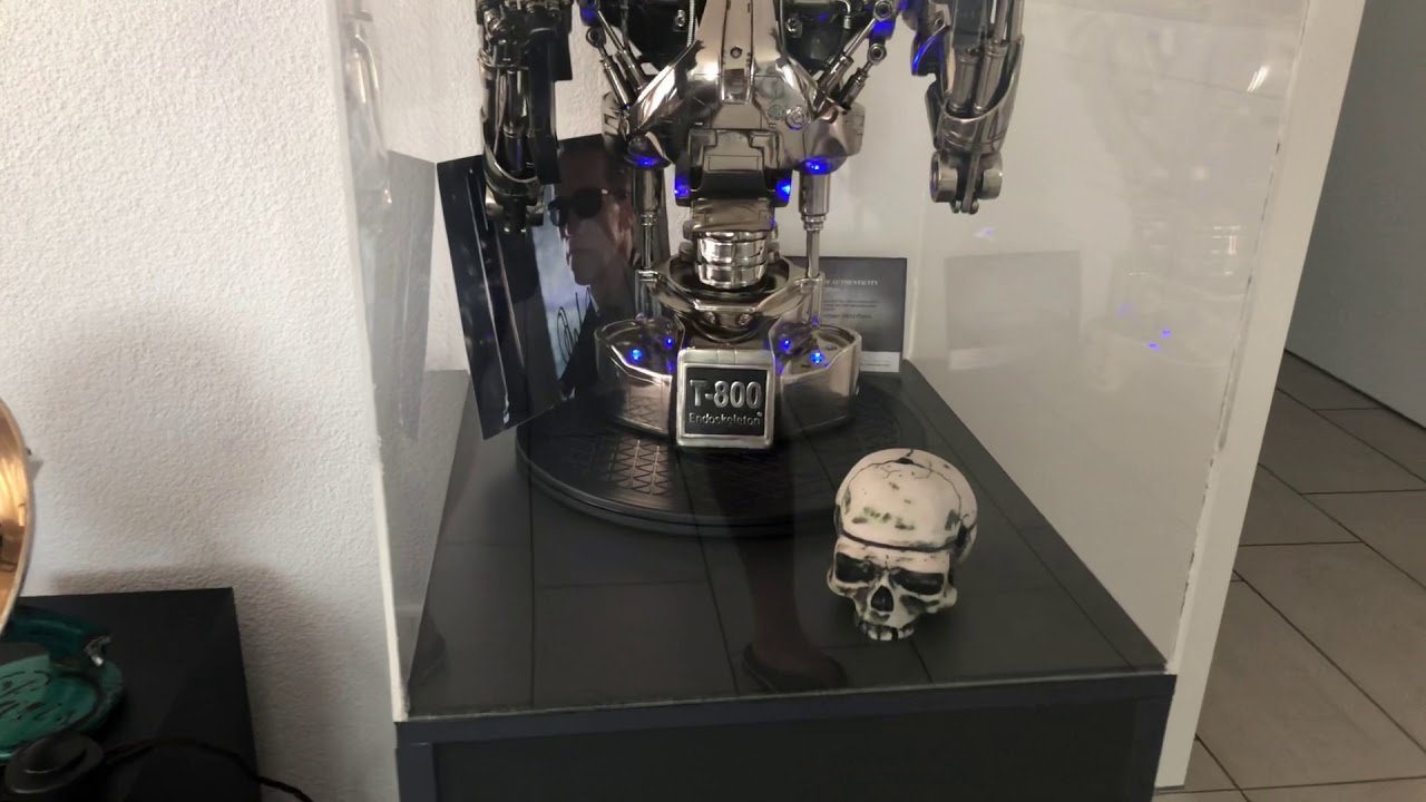 Terminator T-800 Endoskeleton half scale Bust HCG