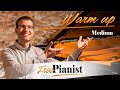 WARM UP 3 - PIANO ACCOMPANIMENT - Medium voices - Slow tempo