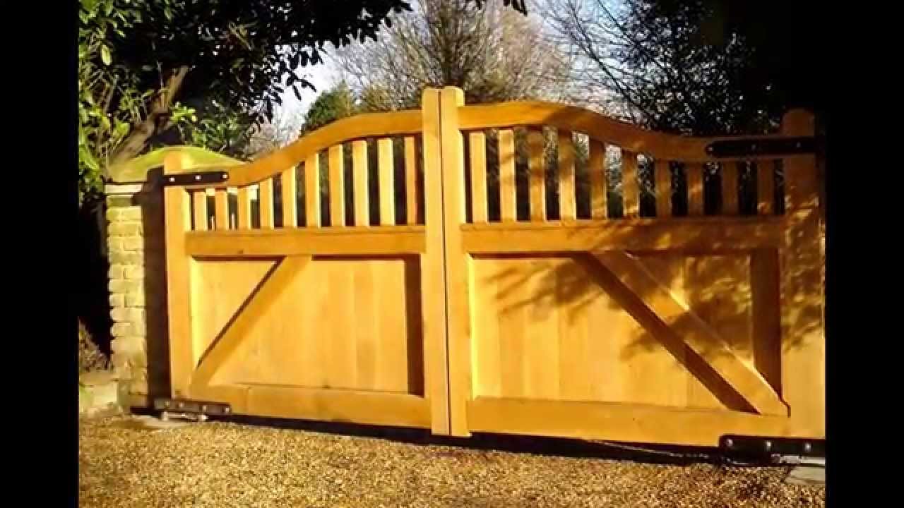 Wooden Gates By Woodworks of Epping 01992 574777 YouTube