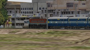 OPEN RAIL || 17617 TAPOVAN EXPRESS MEET WITH 11025 BHUSAWAL-PUNE AT AMBIVLI STATION