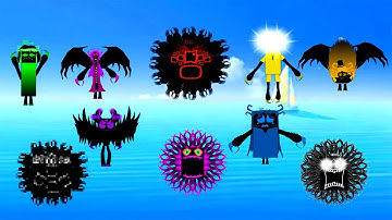 Uncannyblocks band but different (10SD-100SD)  Version-3 Remix | Infinity Cool Sound!