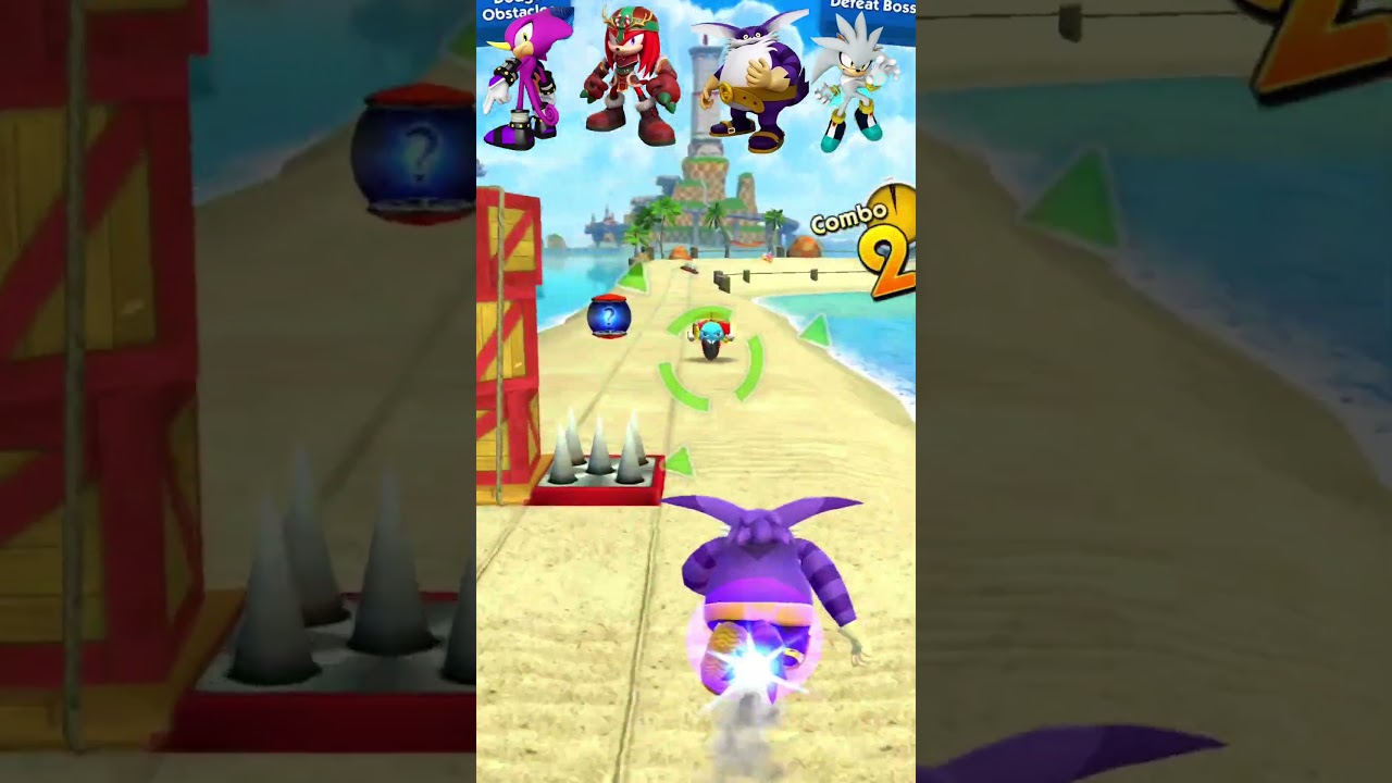 Which Sonic Dash  character Is BEST? 🏆| All time | Gameplay | Gaming| Mash 3D fun | Mobile games |