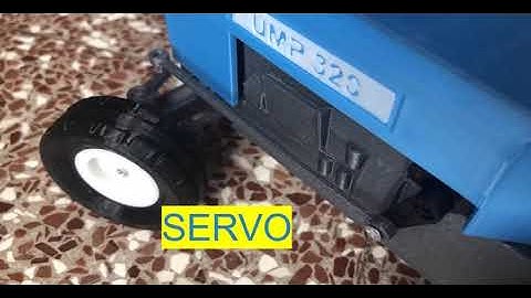 tractor model steering system parts design in freecad for 3d printing