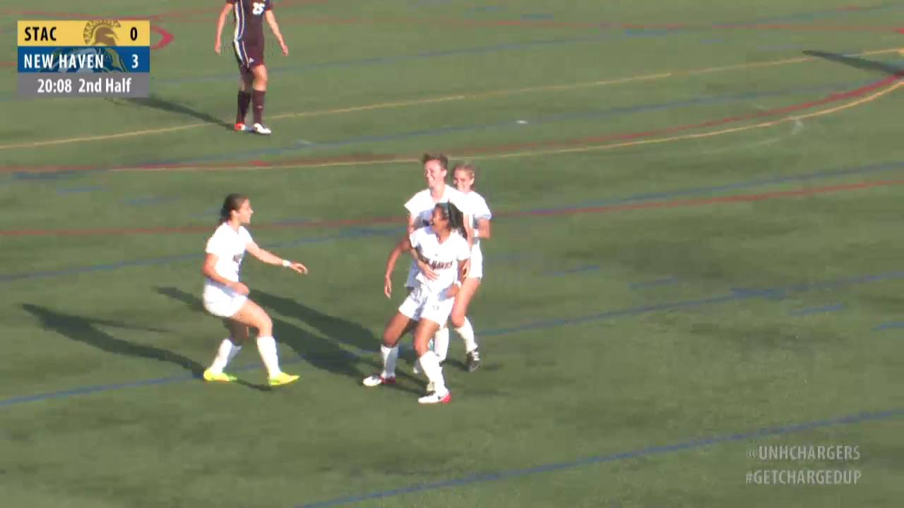 New Haven Women's Soccer Highlights Vs. STAC (9816) YouTube