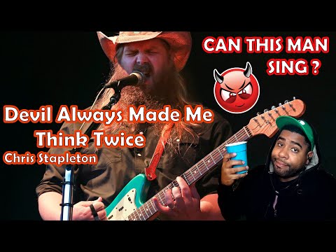 Thinking Twice About if Chris Stapleton can sing?!?!... That's the Devil talking Hip Hop Guy reacts