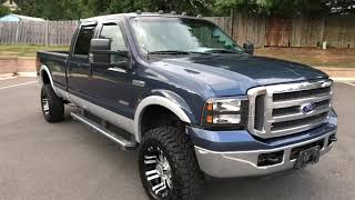 BULLETPROOF 2005 Ford F-350 LARIAT!  😲 Full exhaust!  Tuned!!!